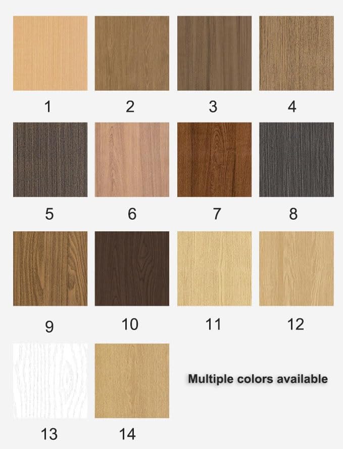 Wood Grain Wall Panels, Waterproof PVC Fluted Panels, 2mm Soundproof Faux Wood Wallpaper for Living Room Ceiling Decoration(40x300cm/15.75x118.11in)