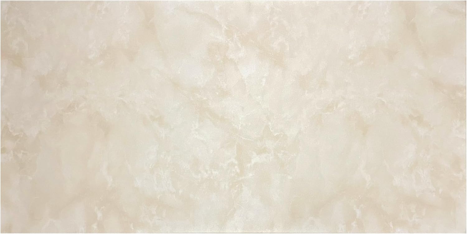 Polystyrene Ceiling Panels, XL Wall Panels, Decoration, Polystyrene and Concrete, Wall Cladding, 3 mm Thick, 100 x 50 cm, 6 m², Pack of 12
