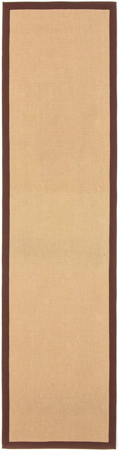 CarpetFine Natural Sisal Rug Beige 140x200cm | Modern Rug for Living Room and Bedroom