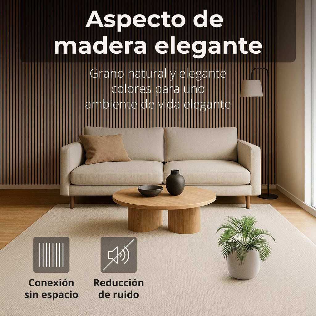 Acoustic panels 60x60 cm, 4 pieces black oak, wall covering, wooden wall panels, laminar wall with sound insulation