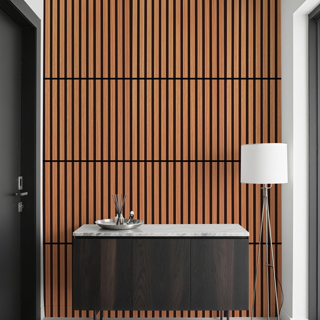 Art3d 3D Folding Acoustic Wall Panels, Soundproofing, 120 x 60 cm, Pack of 2, Felt Wall Cladding, Acoustic Felt Black 1.44 ㎡