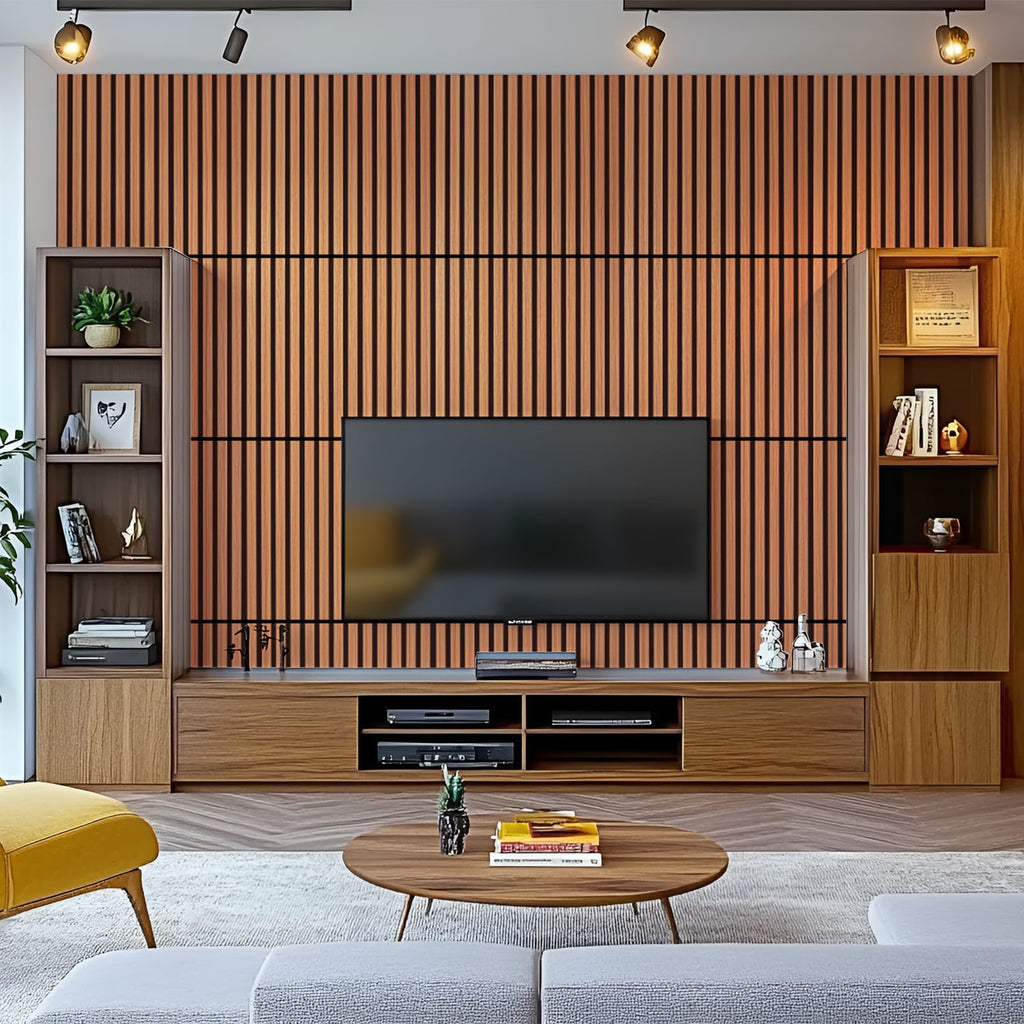 Art3d 3D Folding Acoustic Wall Panels, Soundproofing, 120 x 60 cm, Pack of 2, Felt Wall Cladding, Acoustic Felt Black 1.44 ㎡