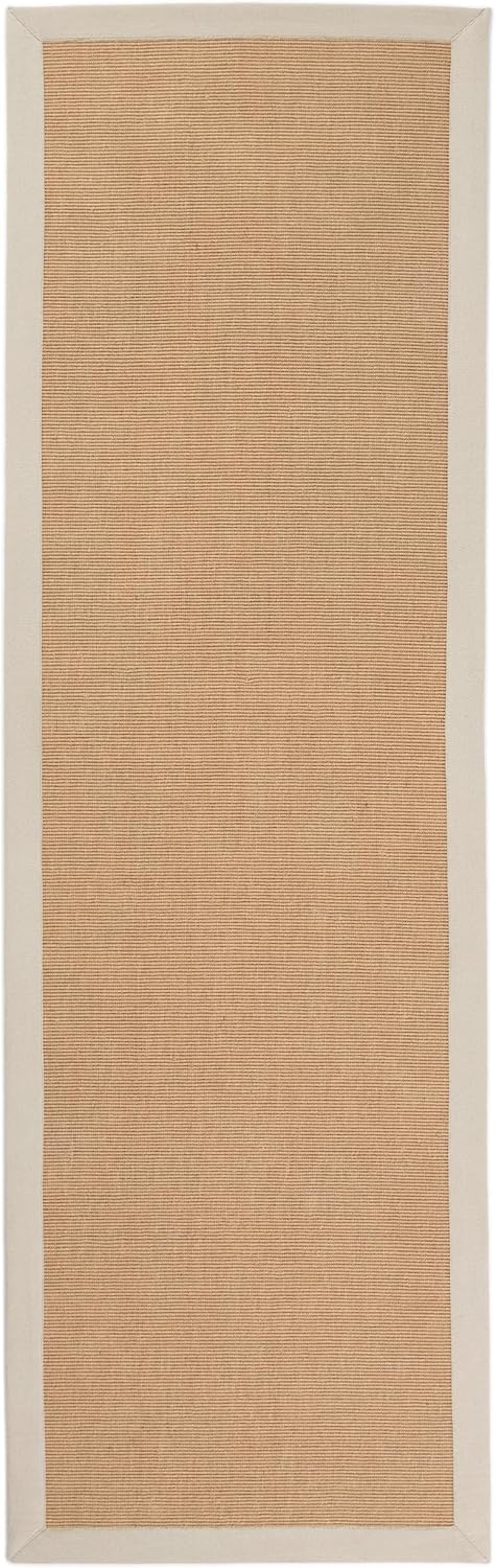 CarpetFine Natural Sisal Rug Beige 140x200cm | Modern Rug for Living Room and Bedroom