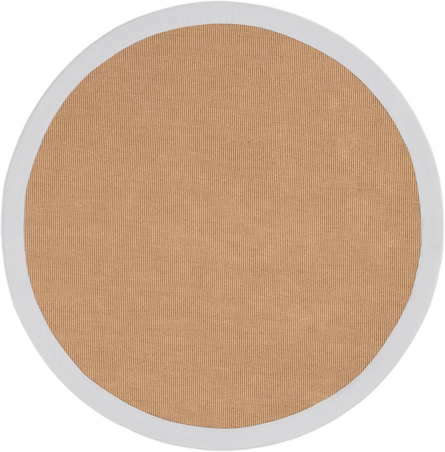 CarpetFine Natural Sisal Rug Beige 140x200cm | Modern Rug for Living Room and Bedroom