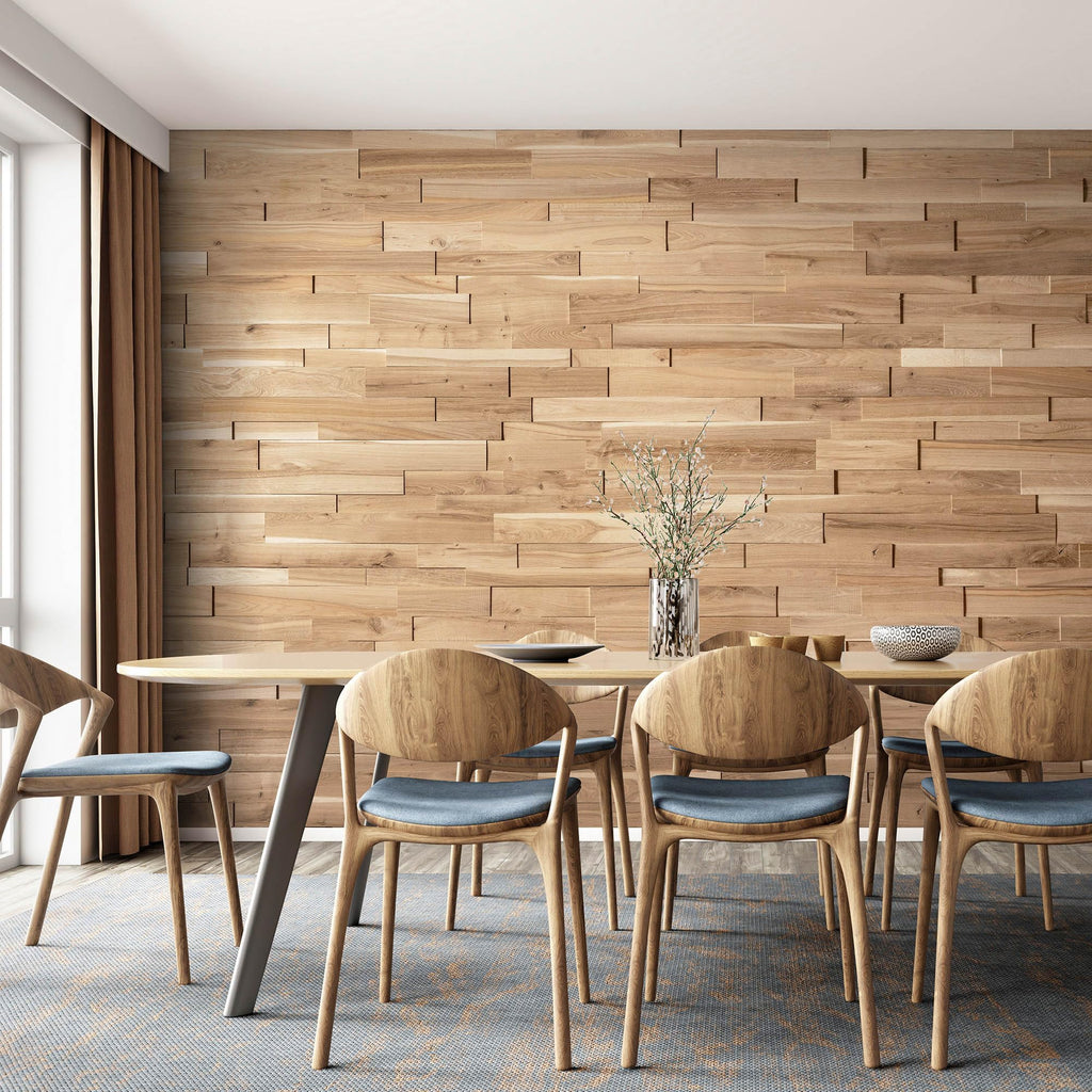 OZO Rustic Oak 3D Wall Panel - 1 m²