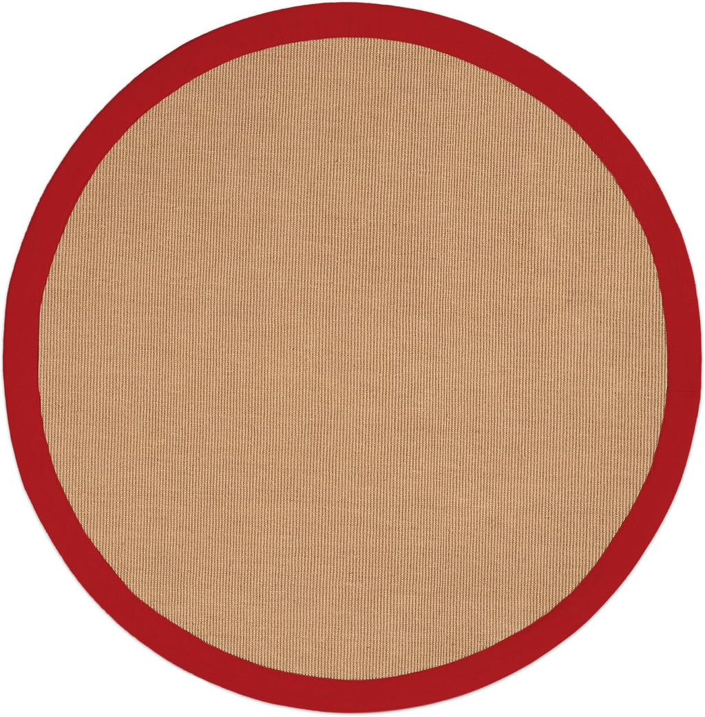 CarpetFine Natural Sisal Rug Beige 140x200cm | Modern Rug for Living Room and Bedroom