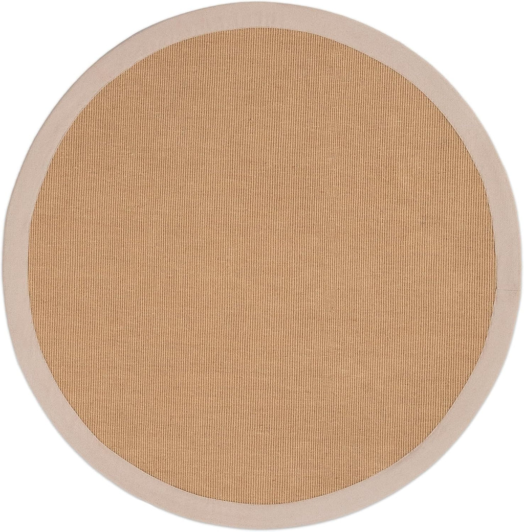 CarpetFine Natural Sisal Rug Beige 140x200cm | Modern Rug for Living Room and Bedroom