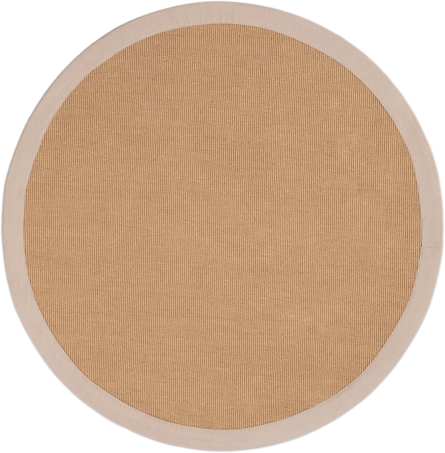 CarpetFine Natural Sisal Rug Beige 140x200cm | Modern Rug for Living Room and Bedroom