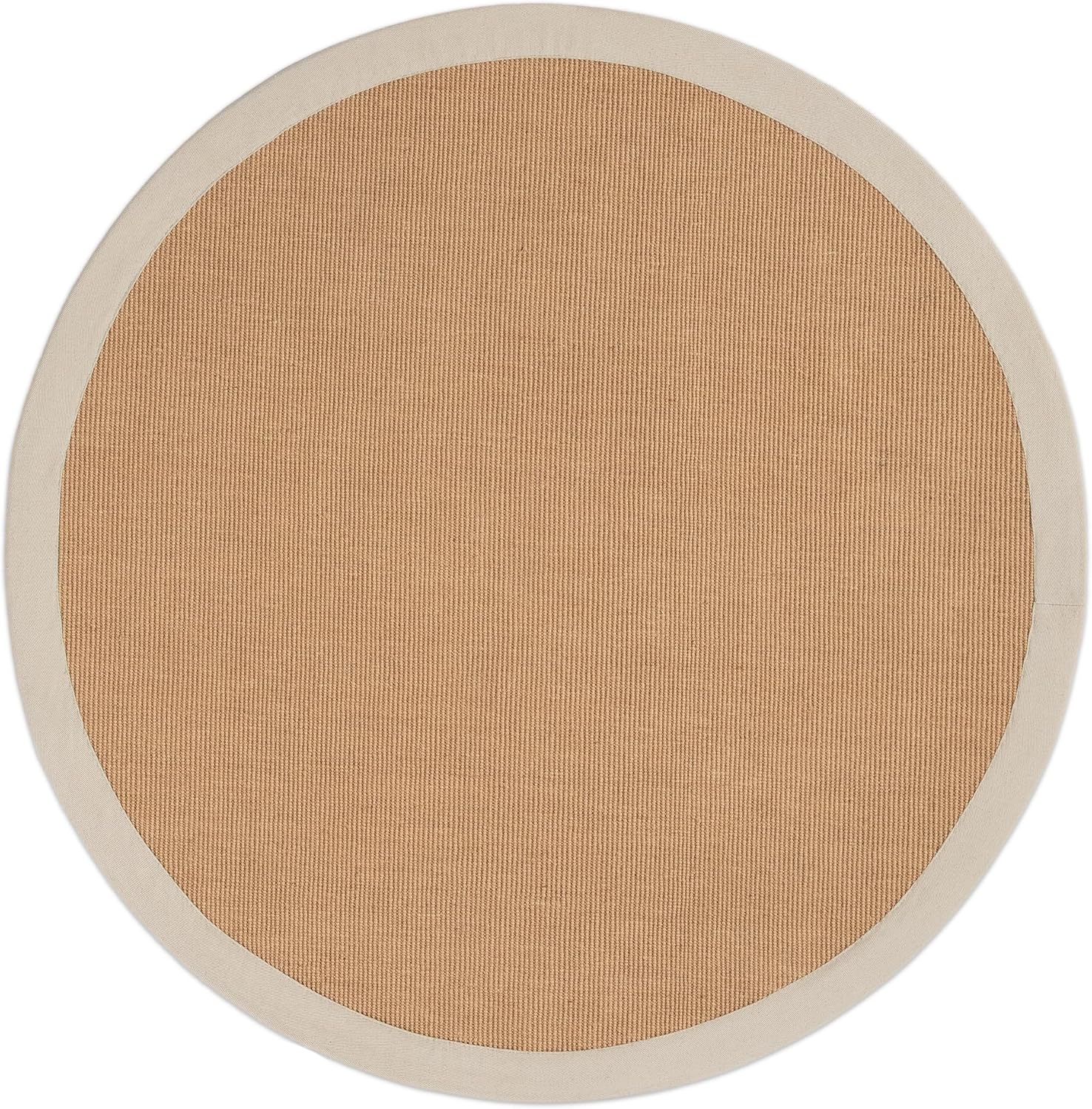 CarpetFine Natural Sisal Rug Beige 140x200cm | Modern Rug for Living Room and Bedroom