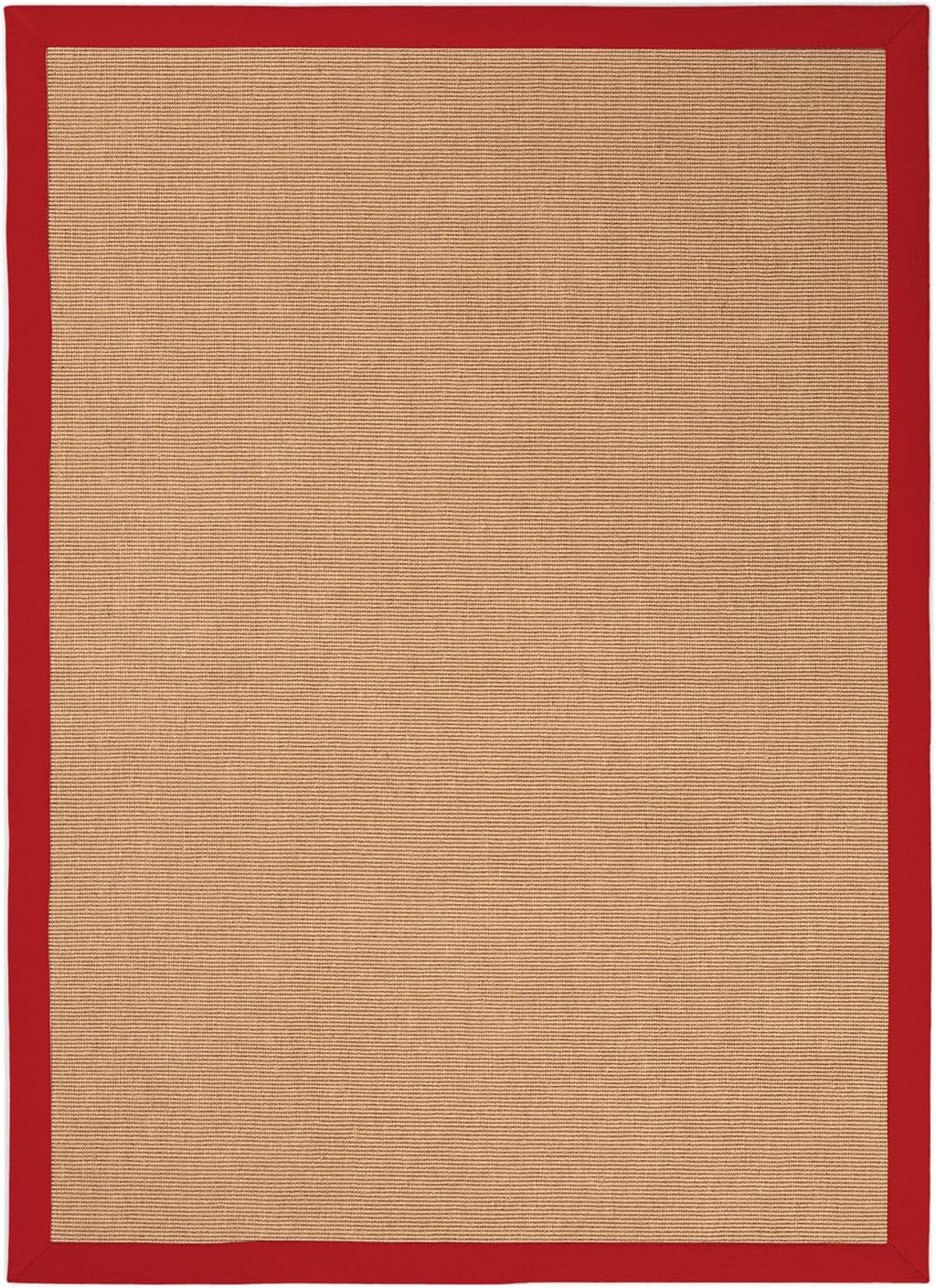 CarpetFine Natural Sisal Rug Beige 140x200cm | Modern Rug for Living Room and Bedroom