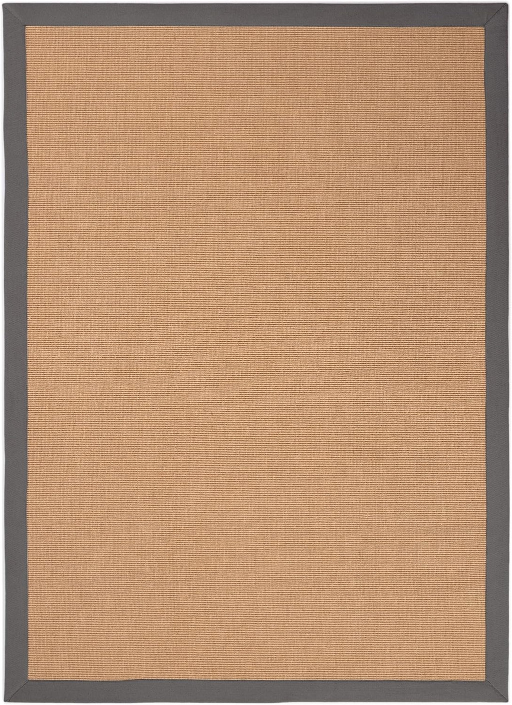 CarpetFine Natural Sisal Rug Beige 140x200cm | Modern Rug for Living Room and Bedroom
