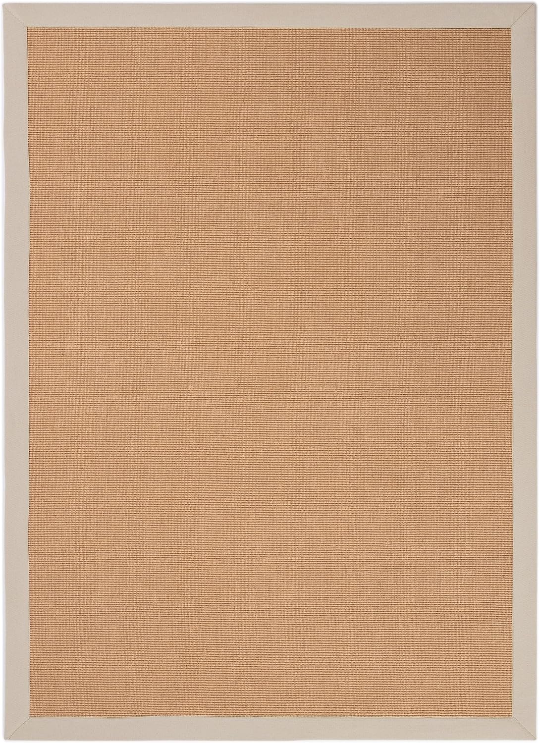 CarpetFine Natural Sisal Rug Beige 140x200cm | Modern Rug for Living Room and Bedroom
